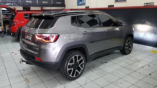 Novo Jeep Compass Limited 2020 Desbloqueio Mídia  Lâmpadas Ultra Led Milha [upl. by Nosinned]