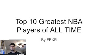 Top 10 Greatest NBA Players of All Time [upl. by Sumerlin751]