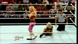 Natalya Vs Maryse RAW 17012011 [upl. by Solberg]