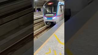 Hedrabad metro stadium stations going to Raidurg please subscribe my channel please 🥺 [upl. by Anazraf]