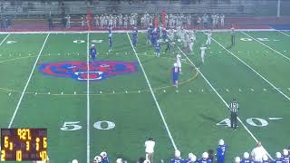 Coolidge High School vs La Joya Community Varsity Mens Football [upl. by Gnep]