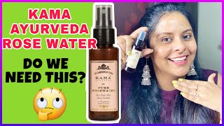 Kama Ayurveda Rose Water Review  Srishtis Diary [upl. by Esiuol]