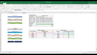 Excel  Calculating Income tax South Africa including tax deductible expences [upl. by Ellenohs]