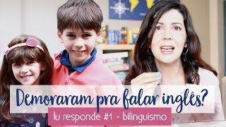 Que língua meus filhos preferem falar Demoraram pra aprender  Lu Responde 1 • Lu Azevedo [upl. by Fechter]