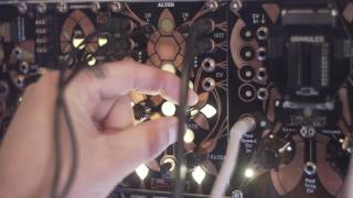 Folktek Alter 2 eurorack effects module desciption and demo [upl. by Lynch]