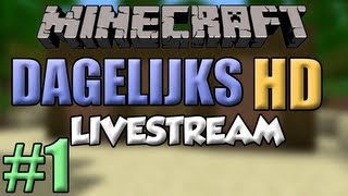 DagelijksHD Server Survival  Minecraft Livestream  Stan en Tim [upl. by Etteve]