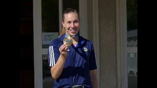 Olympia 2024 Gold für Deutschland Interview mit Svenja Brunckhorst Basketball 3x3 Team [upl. by Ames]