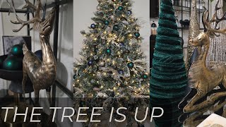 Christmas Vlog  The Tree Is Up  Clean with me [upl. by Yllet170]