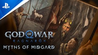 God Of War Ragnarök  Myths of Midgard  PS5 amp PS4 Games [upl. by Notslar]