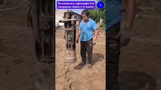 Revolutionary Lightweight Soil Compactor Watch It in Action🚜✨Viral ViralVideo Shorts Compactor [upl. by Anselma]