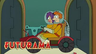 FUTURAMA  Season 1 Episode 2 Moon Ride  SYFY [upl. by Dloreh870]