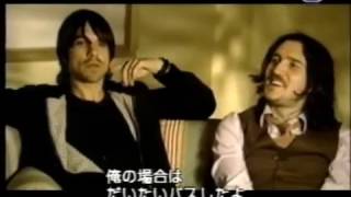 John Frusciante and Anthony Kiedis interview  quotVquot channel 2002 [upl. by Hayley]