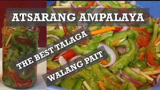 ATSARANGATCHARANG AMPALAYA PICKLED BITTER GOURD [upl. by Chrisman]