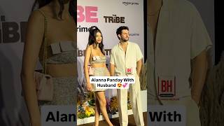 Alanna Panday With Husband Grace The Red Carpet Of Series The Tribe alannapanday thetribe [upl. by Lytle]