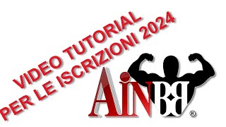 VIDEO TUTORIAL TESSERAMENTO AINBB 3 2024 [upl. by Morena]