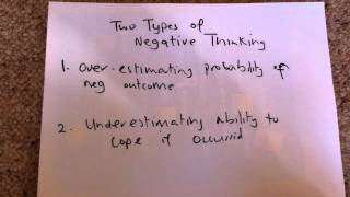 Quick and Easy Tip for Negative Thinking  Cognitive Behavioral Therapy CBT [upl. by Mulry]