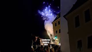 Sandkerwa Fireworks Bamberg 2024 [upl. by Malvin]