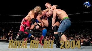 Royal Rumble 2004  קלוזליין רטרו [upl. by Yma]