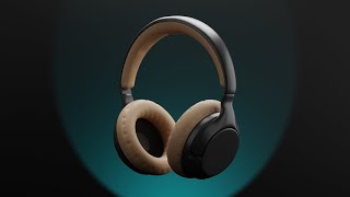 Headphones Cookie Motion X1000  Blender 3D [upl. by Lipkin]