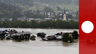 Hochwasser Notstand über Tschechien verhängt [upl. by Eduam508]