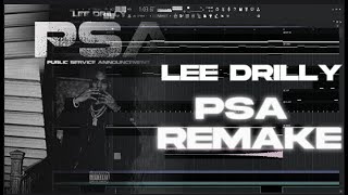 Lee Drilly  “PUBLIC SERVICE ANNOUNCEMENT” Remake Video [upl. by Jaquith69]