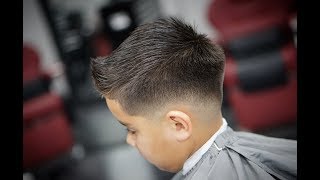 KIDS HAIR CUT  DROP FADE  TUTORIAL [upl. by Aramot220]