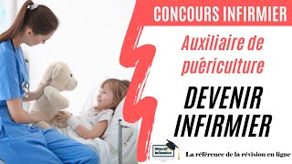 Auxiliaire de puériculture  Comment devenir infirmière [upl. by Unam]