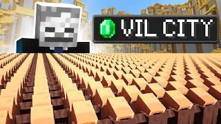 I Went to The VILLAGER CAPITAL of Minecraft [upl. by Tay]