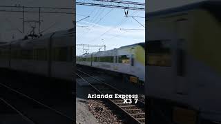 Arlanda Express X3 7  Upplands Väsby [upl. by Gilbertina]