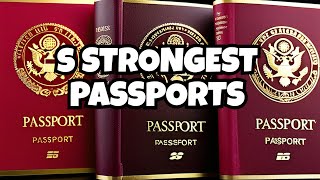 Unlock the World Top 5 Most Powerful Passports Revealed [upl. by Akkahs815]