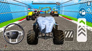 Monster Truck Mega Ramp Extreme Racing  Impossible GT Car Stunts Driving 384  Android Game [upl. by Aramit]