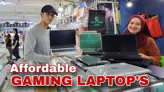 Mga Affordable GAMING LAPTOPS dito sa Greenhills Shopping Center [upl. by Emmit]