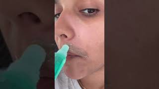 We 🫶 the Sugar Wax Wand Check out this flawless upper lip wax routine to start the week off strong [upl. by Winnie]