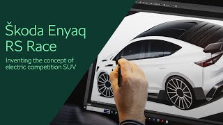 Škoda Enyaq RS Race  Idea amp Design [upl. by Bekki]