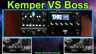 Kemper VS Boss GT1000  Custom Tone [upl. by Eissert757]