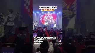 Shernan vs Sinio 🔥🔥🔥🔥🔥 BweltaBalentong11 Fliptop [upl. by Athalee330]