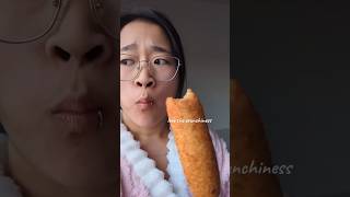 Review Korean Corn dog from convenience store [upl. by Labannah]