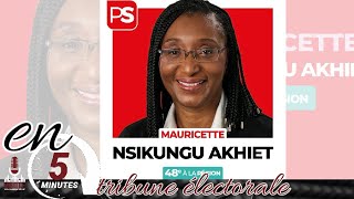 EN 5 MIN Mauricette Nsikungu Akhiet  48è à la Région [upl. by Joerg172]