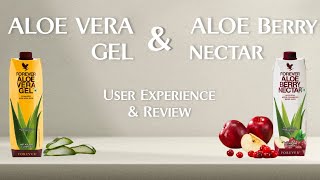 Aloe Vera Gel amp Aloe Berry Nectar Review User Experience Stop Period Pain amp Other Health Issues [upl. by Rosecan915]