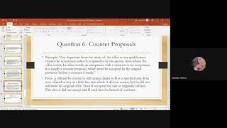 Counter Proposals in Law of Contracts [upl. by Belda]