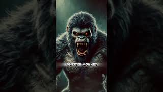 Monster Monkey shortvideo beast animals animeedits foryou [upl. by Rolyt712]