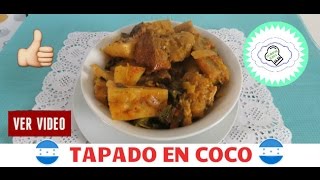 tapado en coco receta Hondureña [upl. by Nerland426]