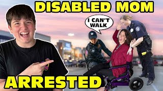 Kid Temper Tantrum Gets Disabled Mom Arrested Original [upl. by Orabla]