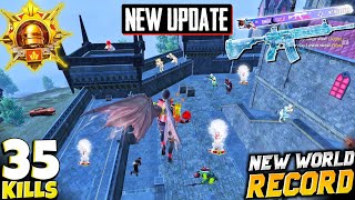 BEST UPDATE IN BGMI HISTORY 🔥 BGMI 34 UPDATE GAMEPLAY WORLD RECORD  BGMI NEW UPDATE [upl. by Terrag]