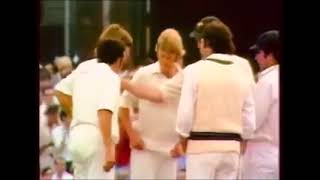 Jeff Thomson Takes the wickets of John Edrich and David Steel twice 1975 [upl. by Heti]