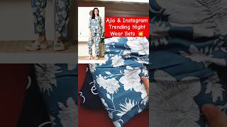 🤔ఇలా వస్తాయి అనుకోలేదు😱⭐ comment for link shorts ytshorts ajiosale nightwear ichaa trending [upl. by Wiltz]