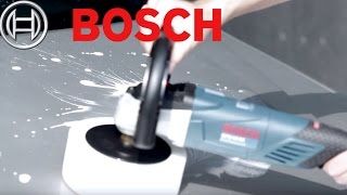 How to polish a car Electric Polisher  Bosch GPO 12 CE Professional [upl. by Meridith585]