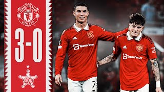 Celebrations On Point 🥶  Man Utd 30 Sheriff  Highlights [upl. by Pappano408]