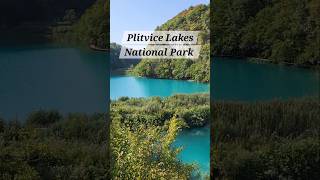 Plitvice Lakes National Park Croatia croatia lake travel nature placestovisit plitvicelakes [upl. by Amando]