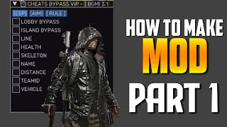 HOW TO MAKE MOD BGMI  Mod apk kaise banaye  HOW TO MAKE OWN MOD APK 32  SRC SDD IN BGMI [upl. by Secundas]